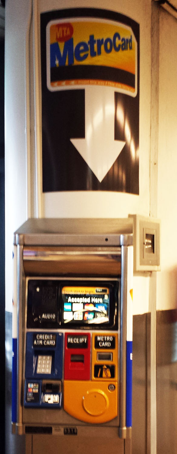 LGA MetroCard machine